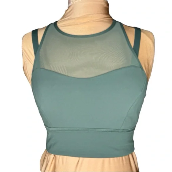 Lululemon Sun Setter Bra Dark Forest Sport Bra
Army Green size 6 - Picture 3 of 10